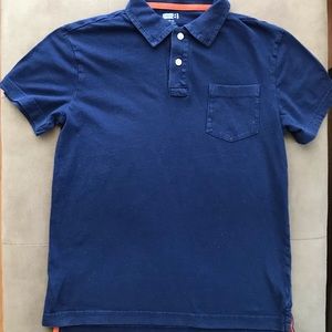 Final sale Crazy 8 navy cotton polo shirt for boys size L